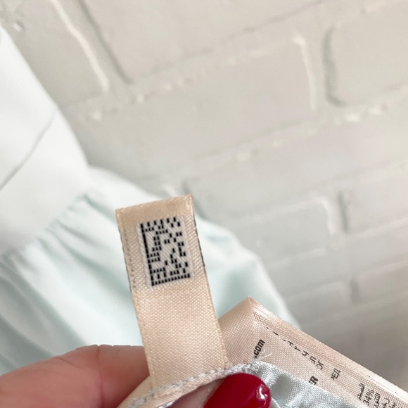 Ted Baker London Mini Dress Formal Gown Lace Flowy Bow Preppy Coquette Retro M - Picture 13 of 16